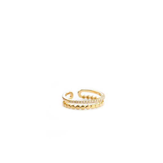Adjustable double band ring  Susan Blake Jewelry